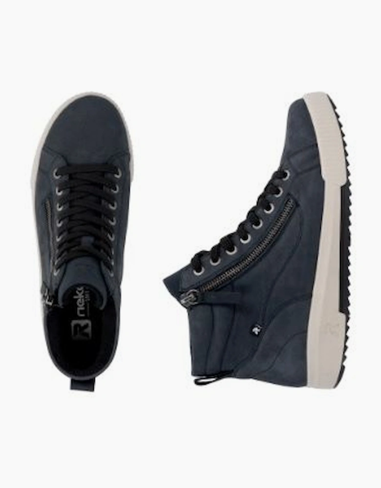 Rieker Ladies Boots W0164-14 navy