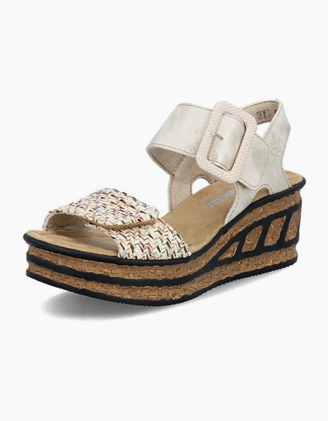 Rieker Womens sandal 68172 60 beige
