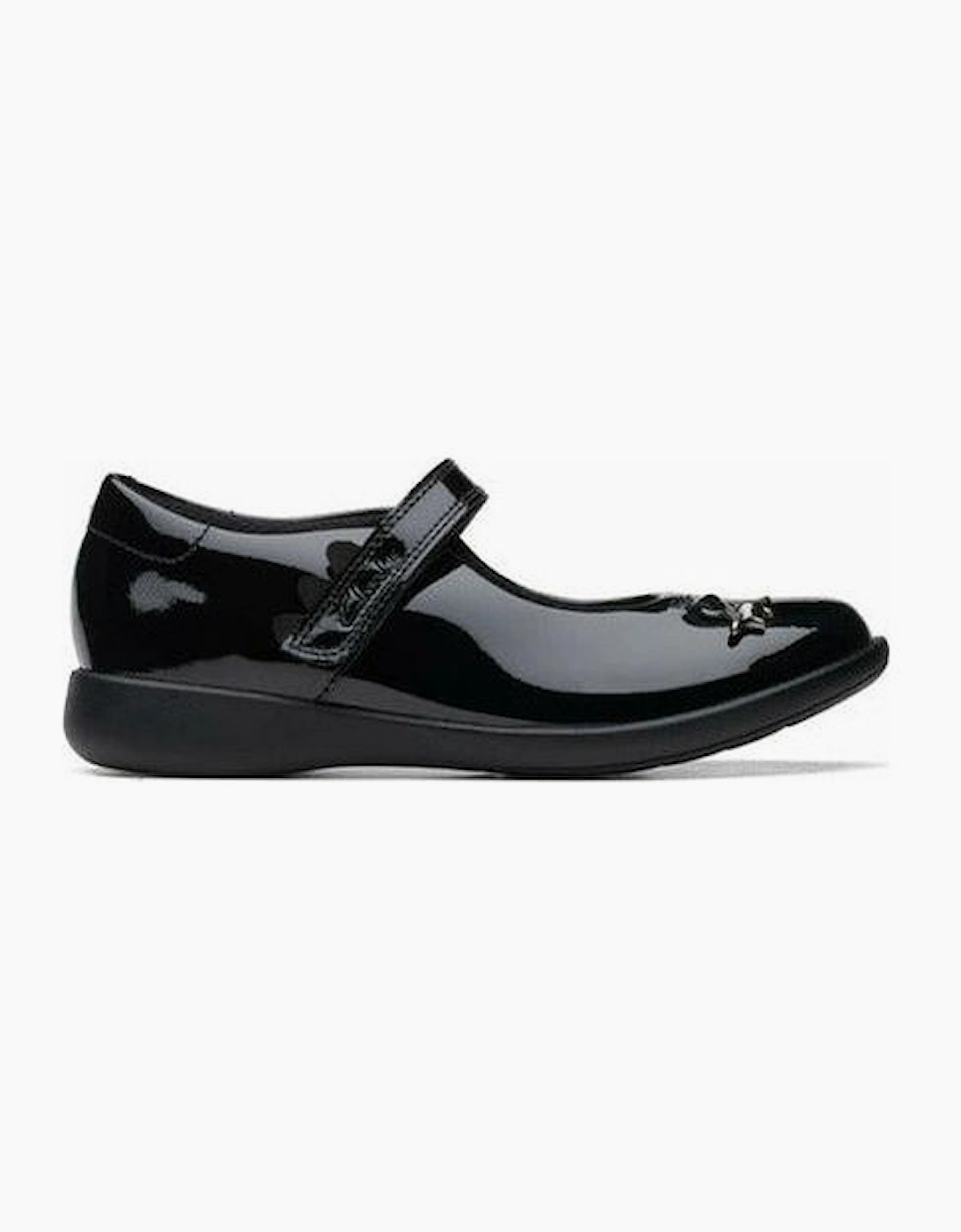 Clarks Etch Fun K in Black Patent