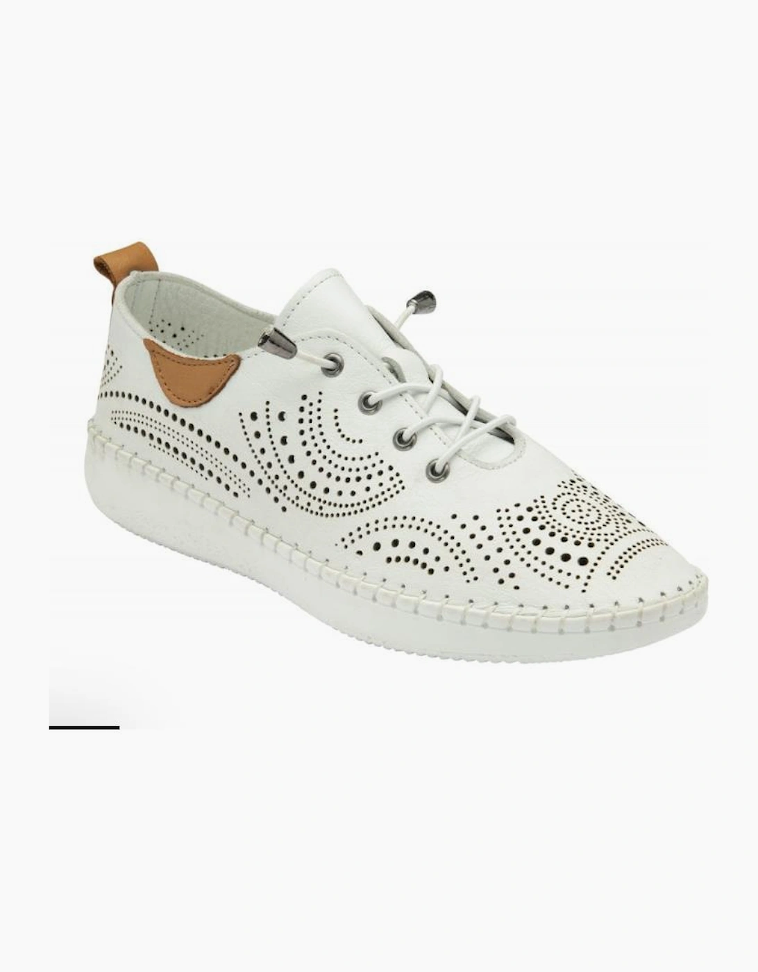 Lotus Women's White Tassia In - Size: 7