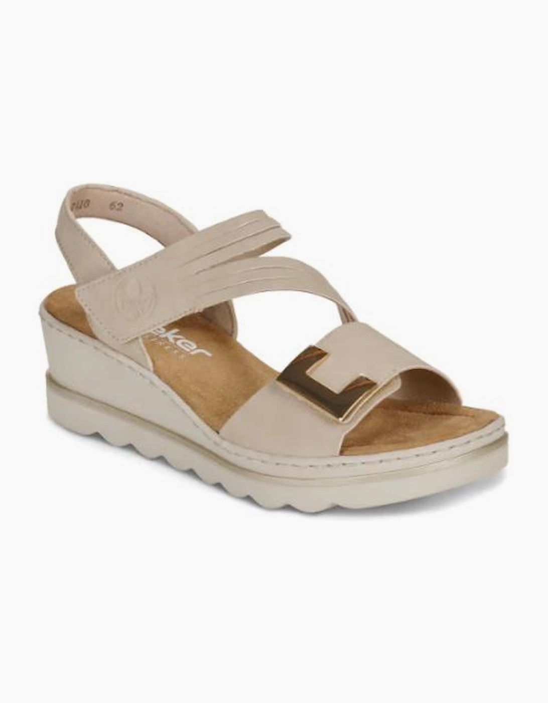 Rieker Womens Sandals 67410 62 ginger