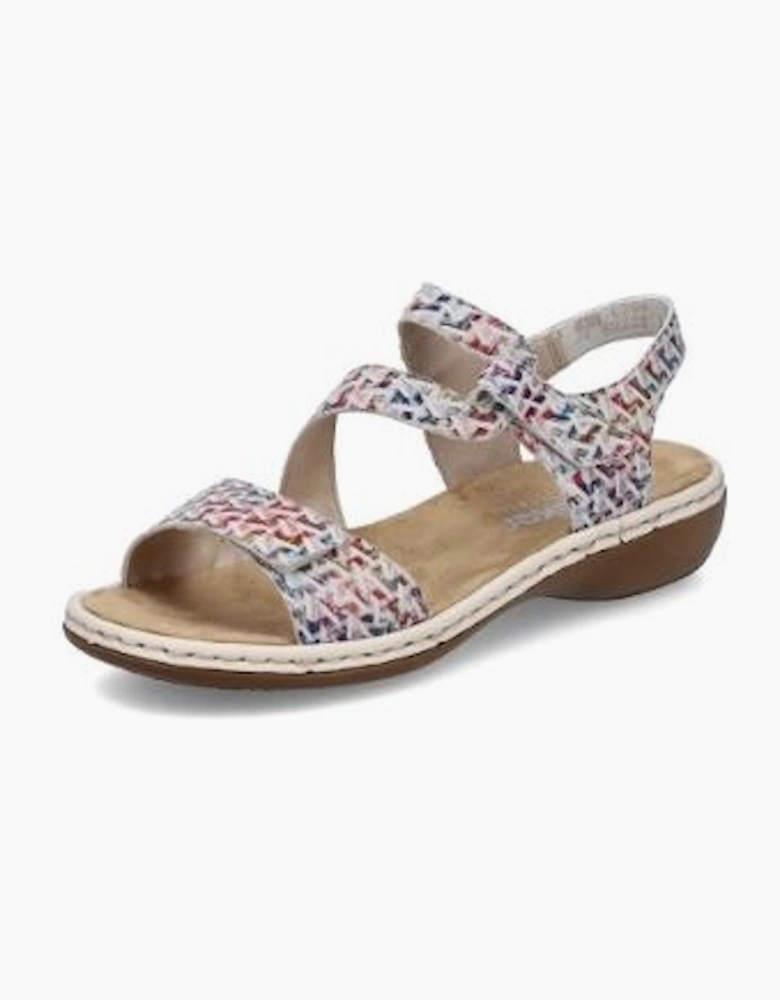 Rieker Womens Sandals 659C7 94 in multi
