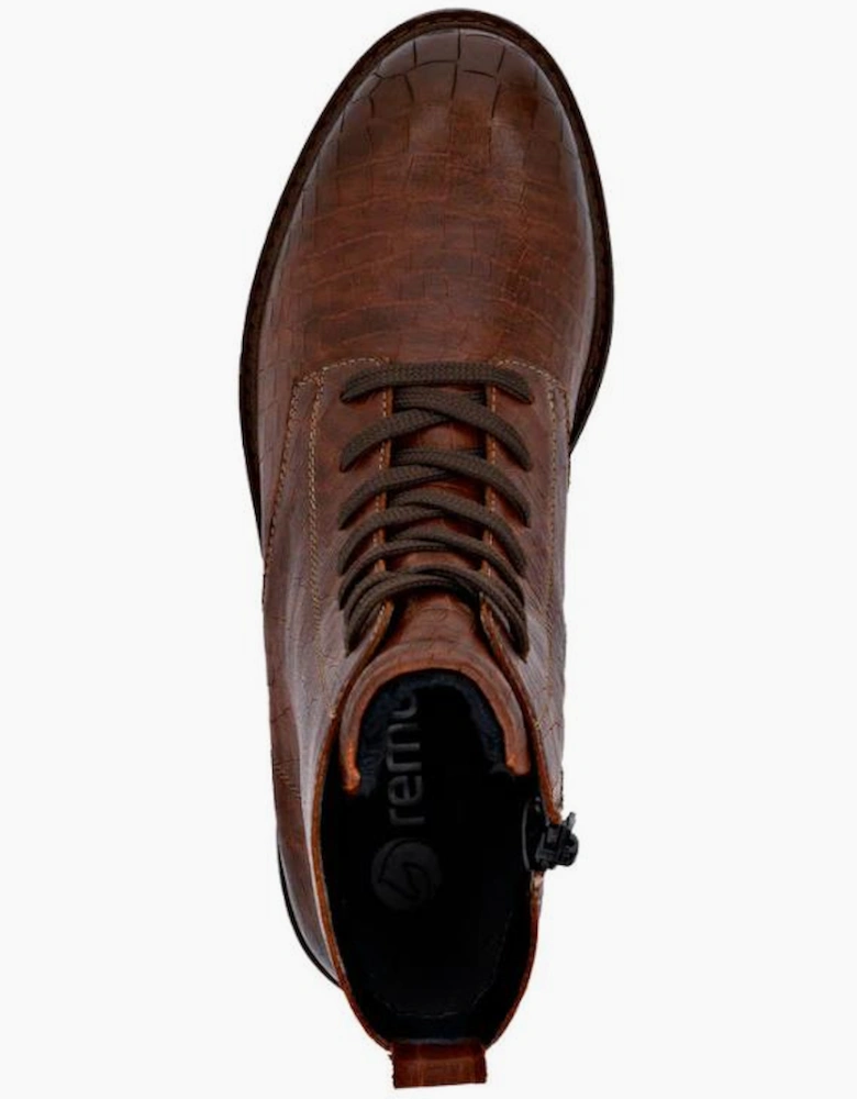 Remonte D2Q71-22 brown ladies boot