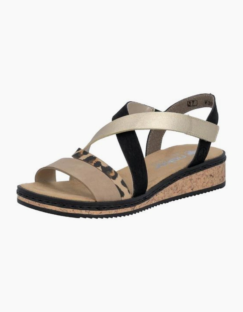 Rieker V3663-92 in Black multi
