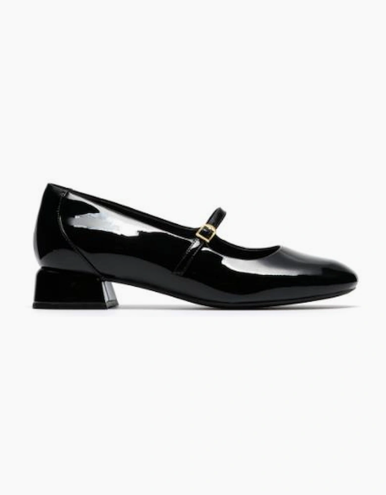 Clarks Daiss30 Bar in Black patent