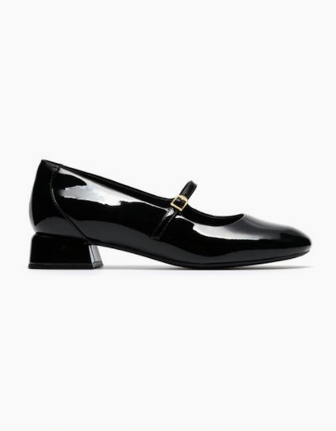 Clarks Daiss30 Bar in Black patent