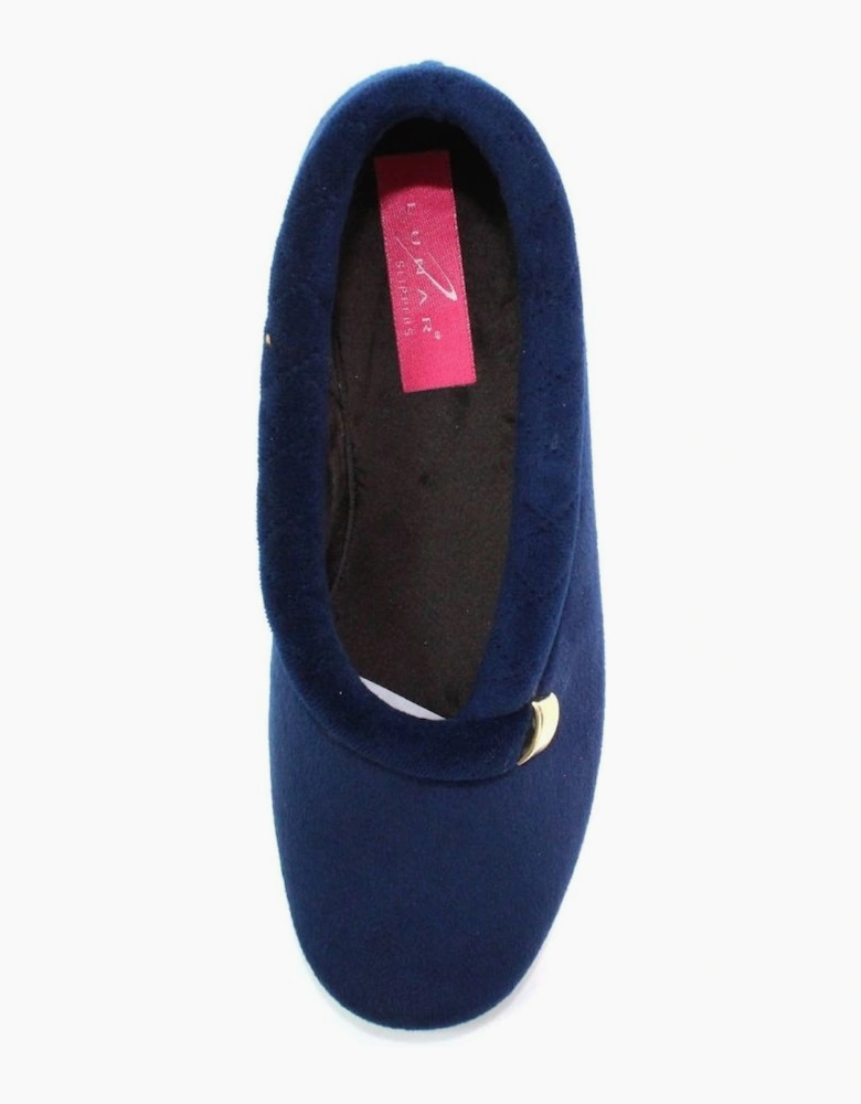 Lunar Womens Slippers  KLA100 Bridie blue