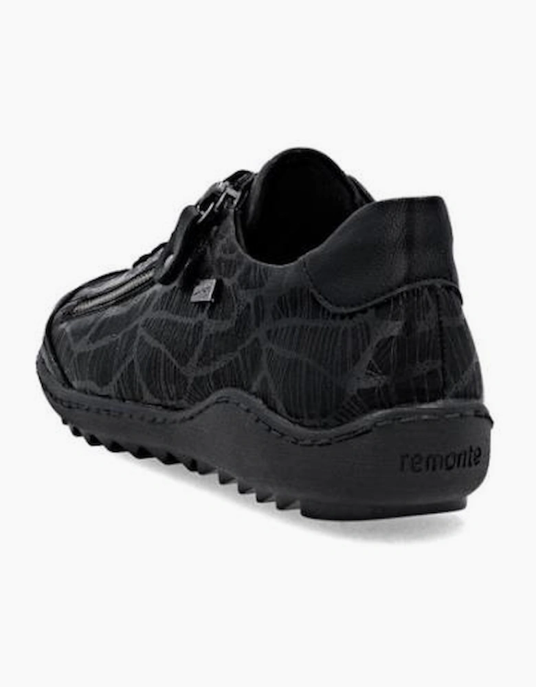 Remote Ladies shoes R1402-00 in Black