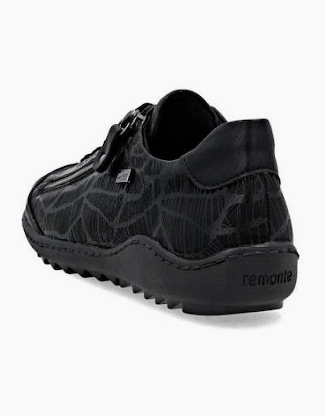 Remote Ladies shoes R1402-00 in Black