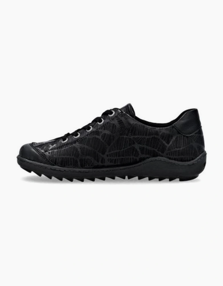 Remote Ladies shoes R1402-00 in Black
