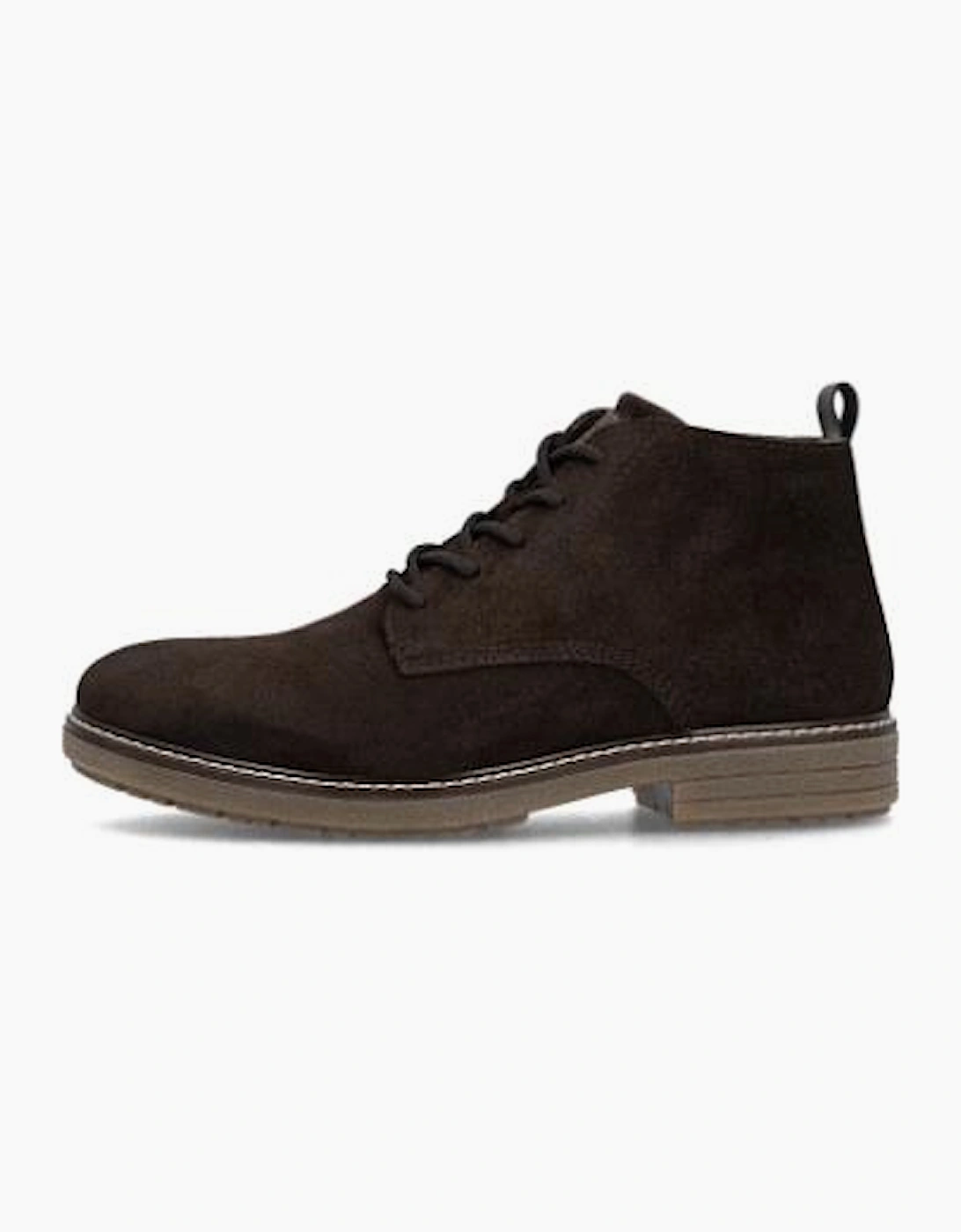 Rieker Mens Boot 33106-25 in brown suede