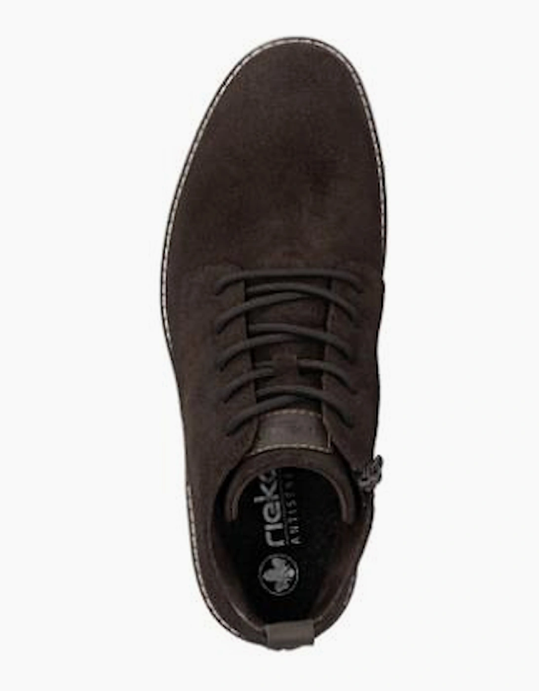 Rieker Mens Boot 33106-25 in brown suede