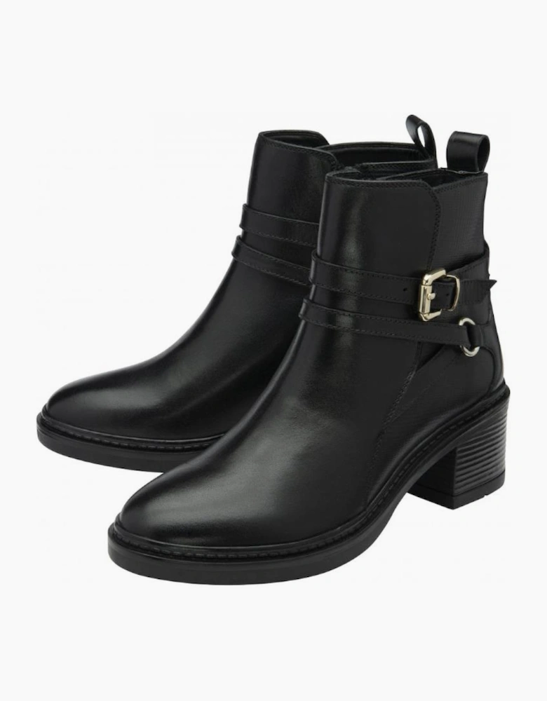 Lotus Women's Dominika Boot Ankle Black