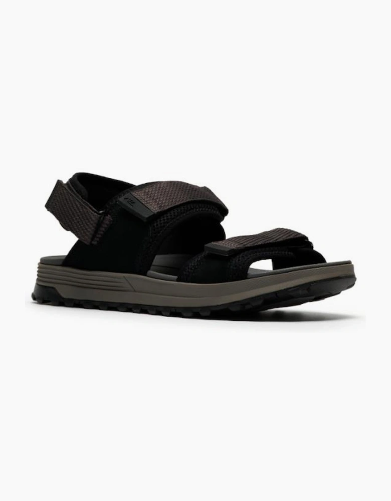 Clarks ATL Trek River mens sandal in black