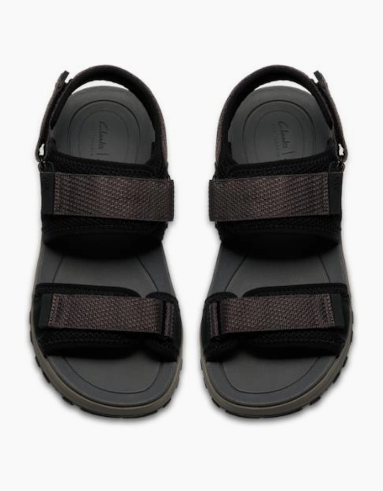 Clarks ATL Trek River mens sandal in black