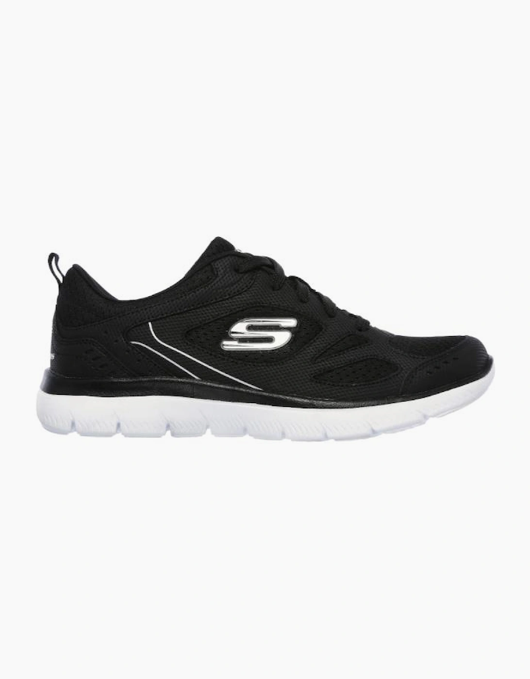 Skechers Summits Suited 12982 in Black/White, 2 of 1