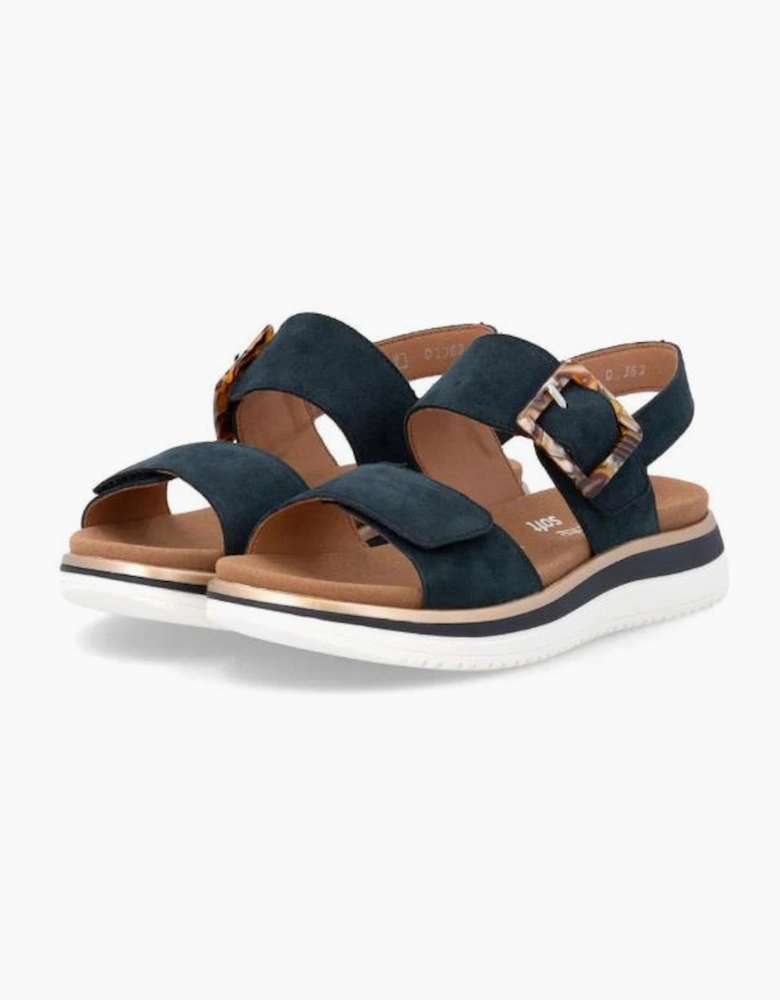 Remonte Ladies sandals D1J62-14 in Navy