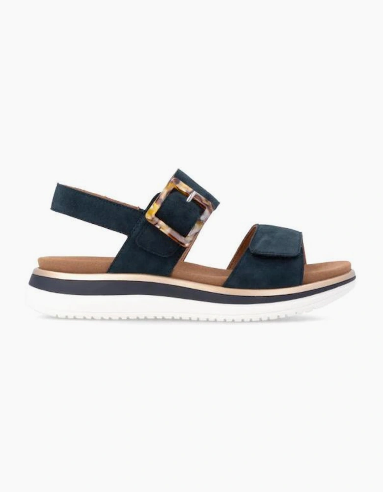 Remonte Ladies sandals D1J62-14 in Navy