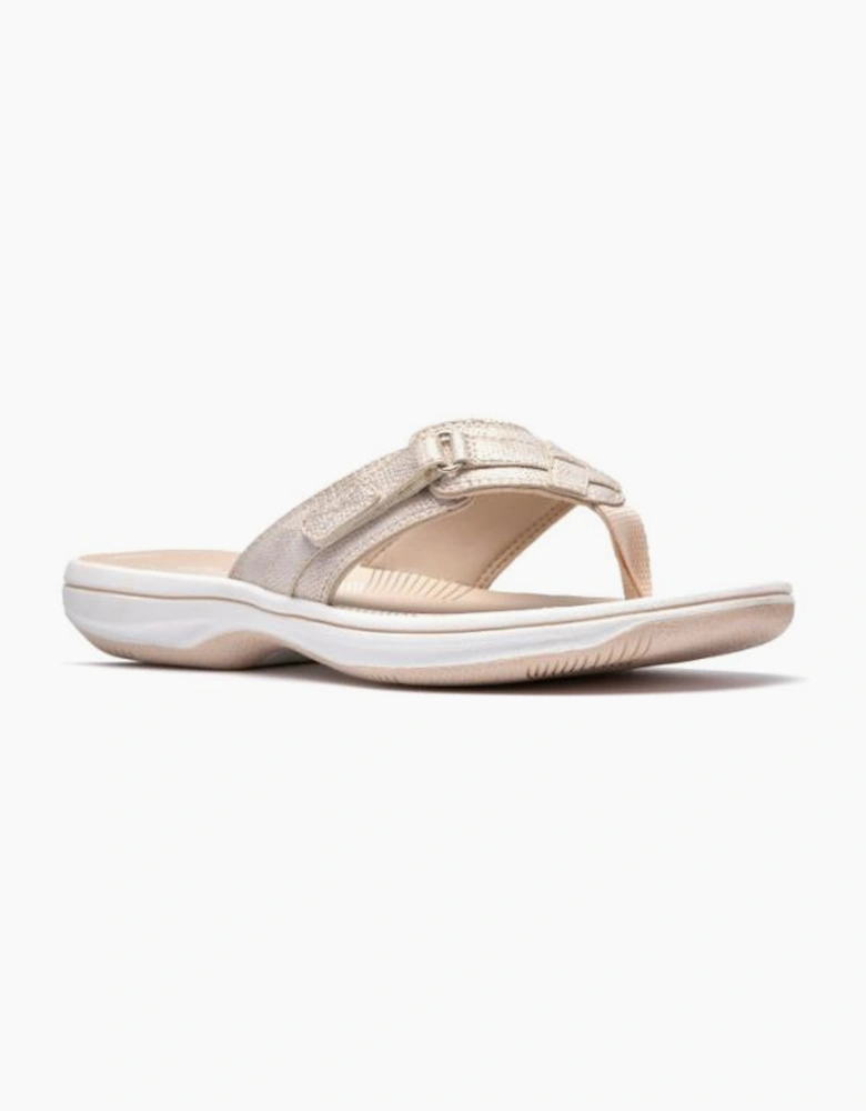 Clarks Brinkley Sea in soft gold