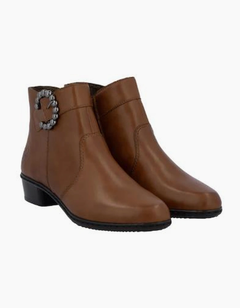 Rieker Ladies Boots Y0797-24 in brown