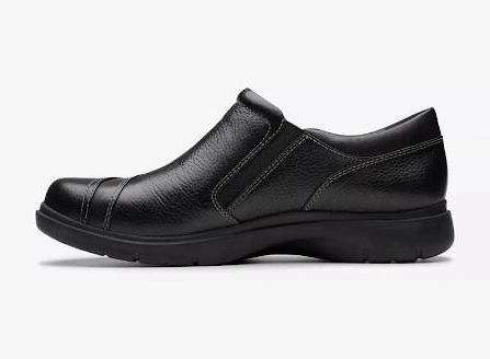 Clarks Certina Pure in Black leather
