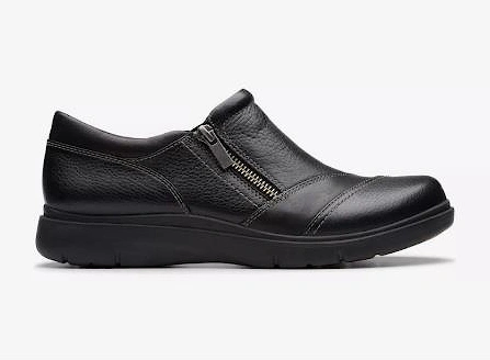 Clarks Certina Pure in Black leather