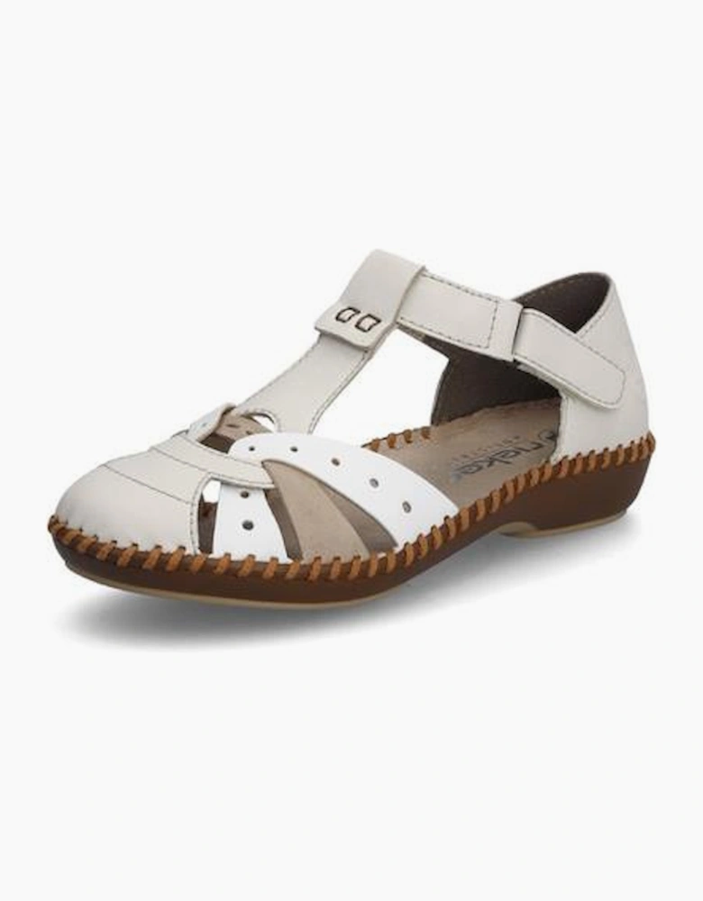 Rieker Womens M1655-61 in Beige