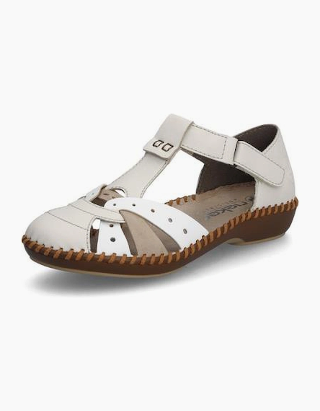 Rieker Womens M1655-61 in Beige, 2 of 1