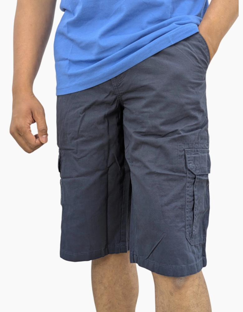 Mens Cargo Shorts Combat Multi Pocket Relaxed Fit Top