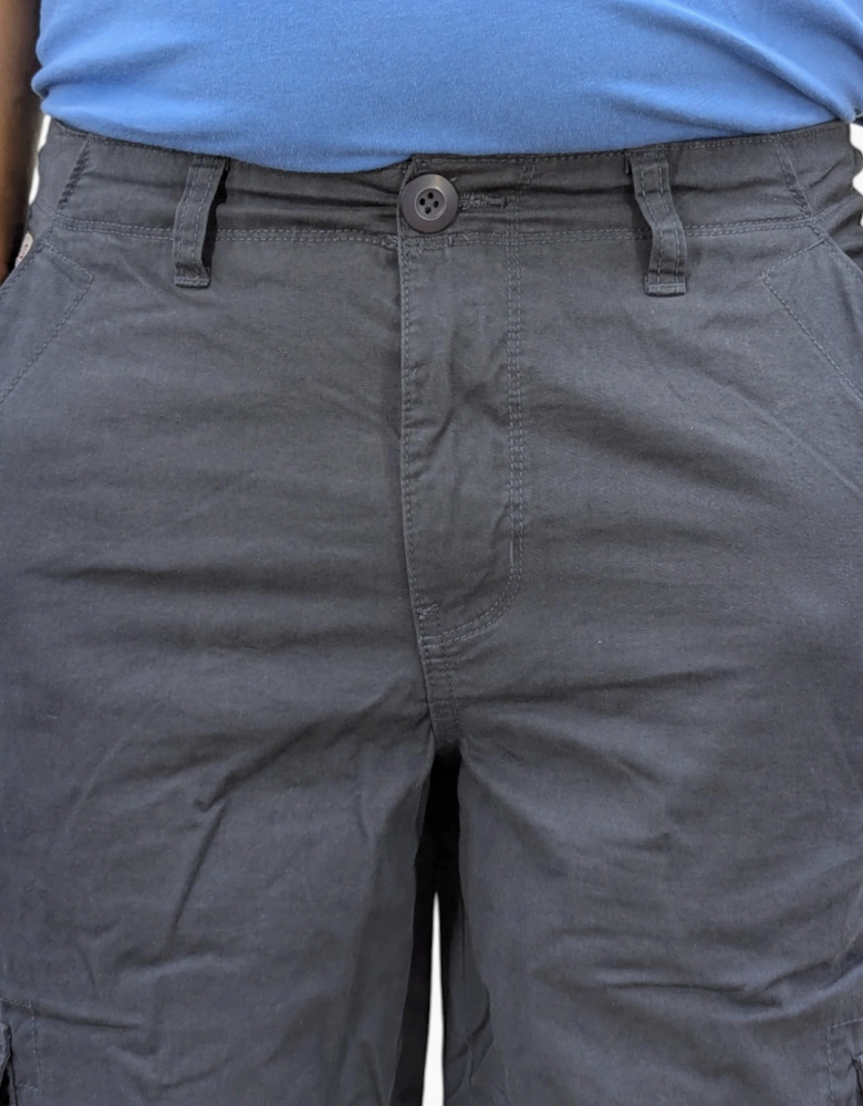 Mens Cargo Shorts Combat Multi Pocket Relaxed Fit Top