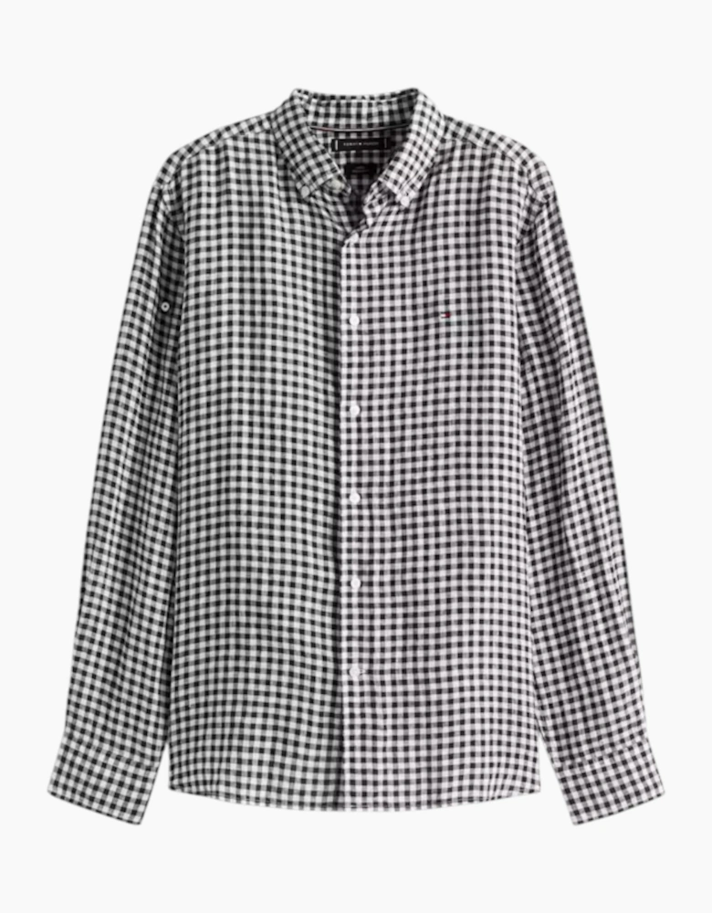 Tommy Hilfiger Mens Oxford Shirts Long Sleeve Cotton Top