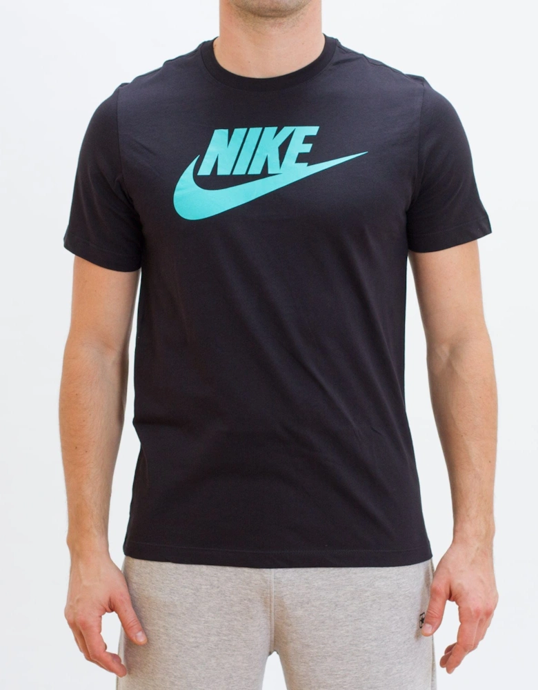 Nike Futura Icon T-Shirt Black/Blue