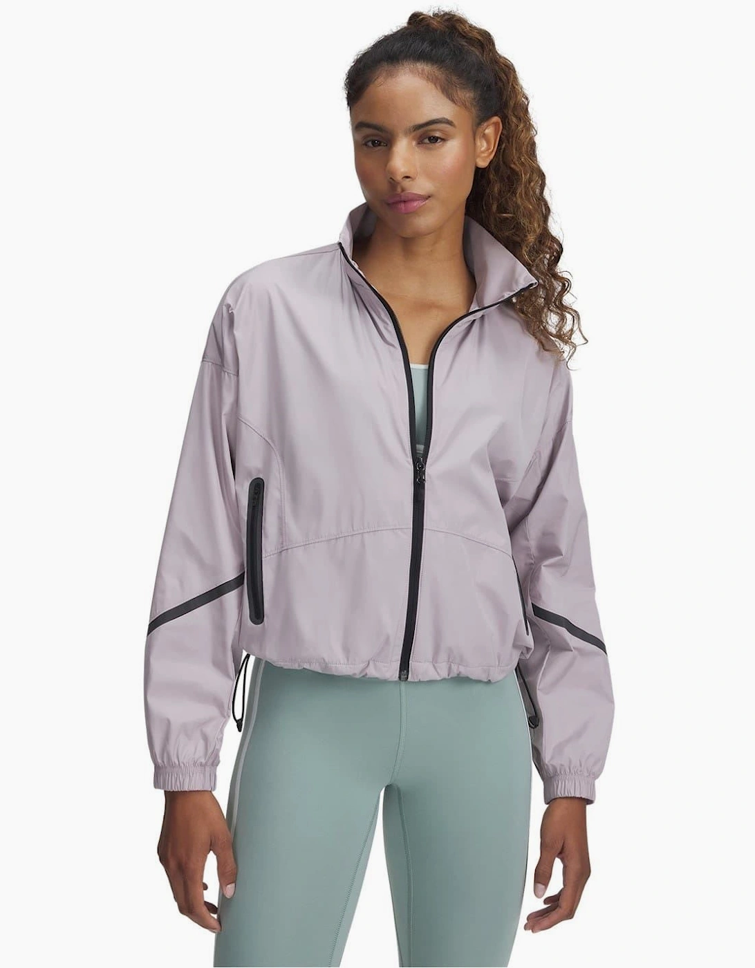 Woven Sheen Performance Training Jacket
