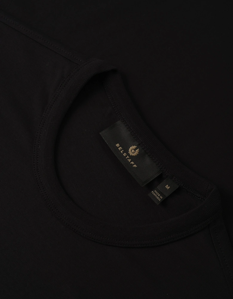 Blur Cotton T-Shirt Black