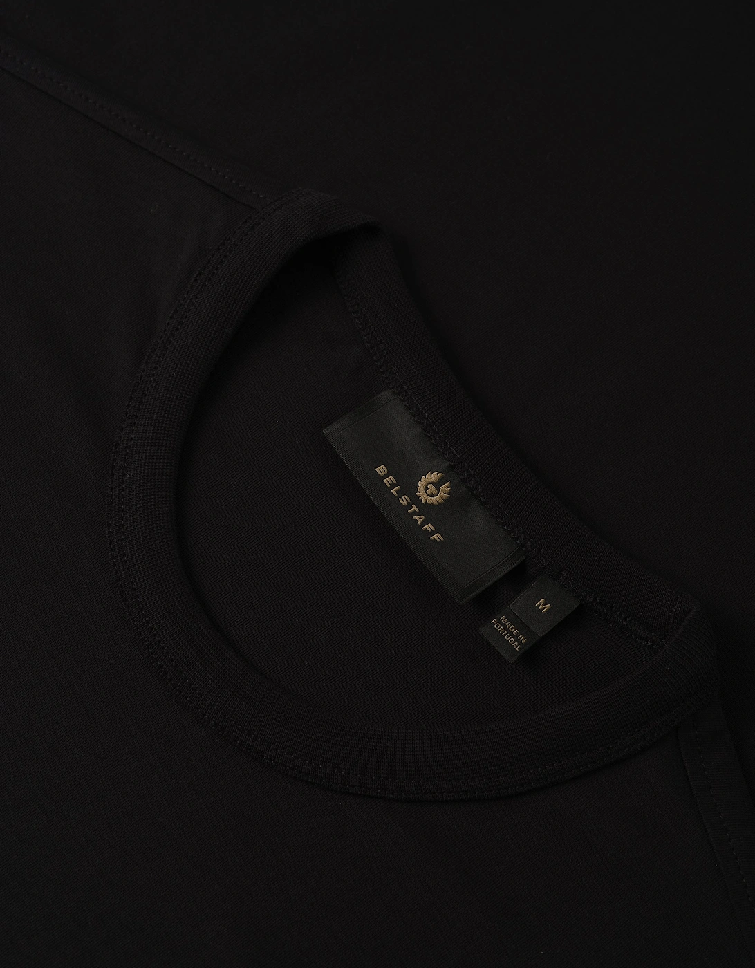 Blur Cotton T-Shirt Black