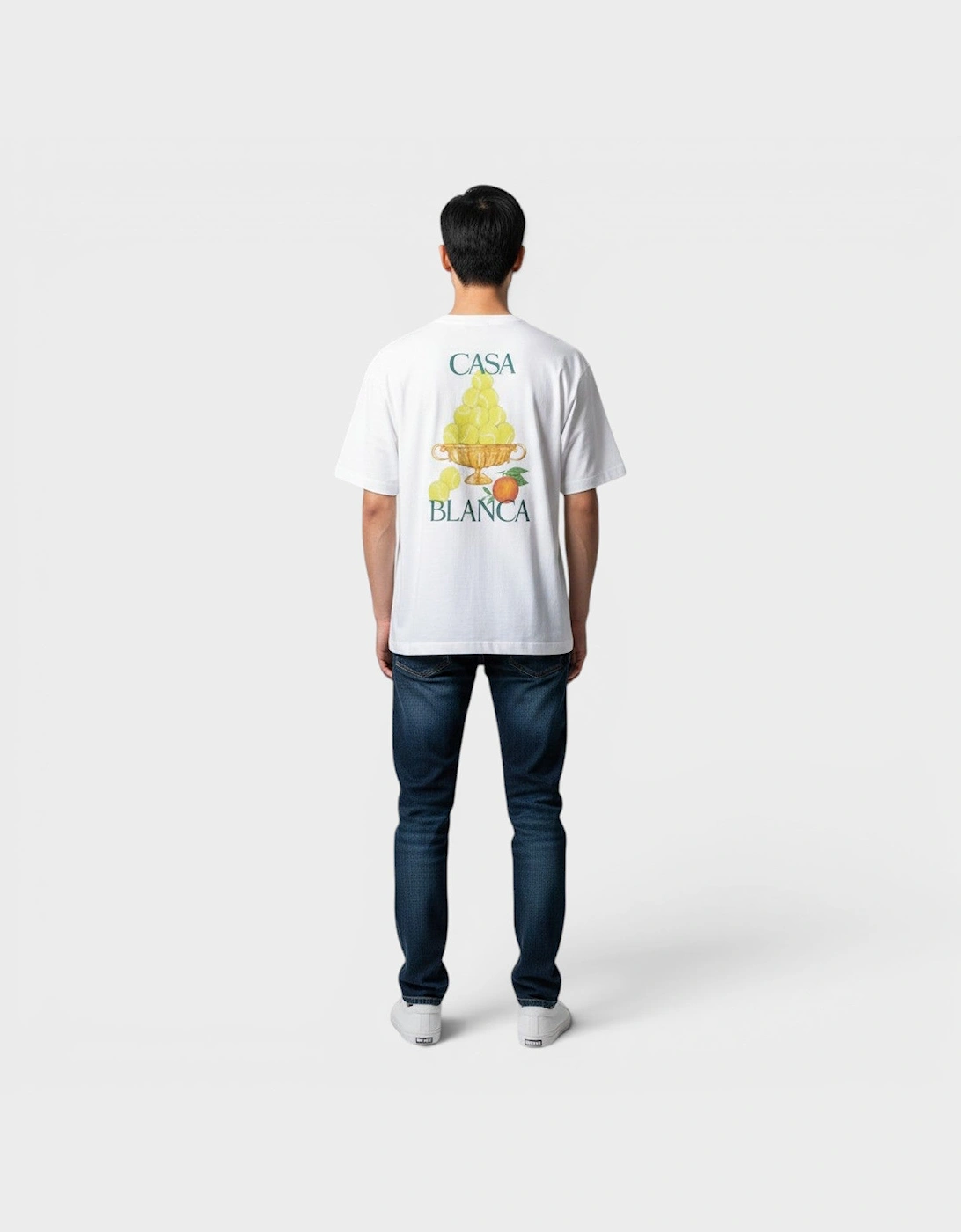 Le Triomphe De Tennis Printed T-Shirt White