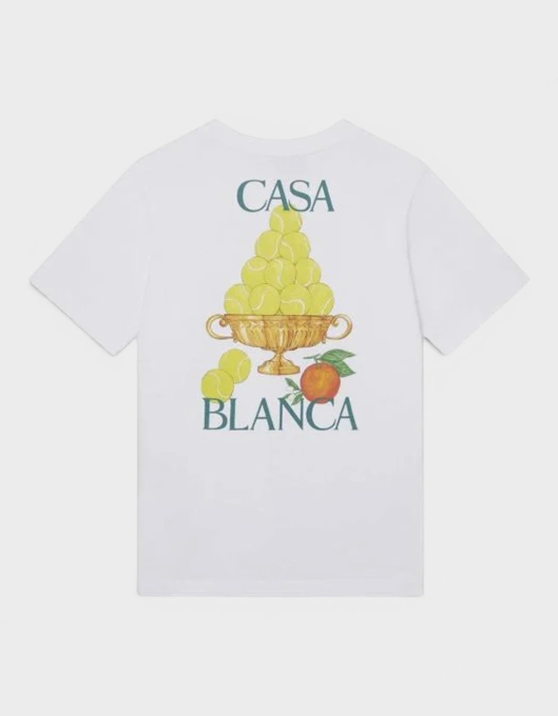 Le Triomphe De Tennis Printed T-Shirt White