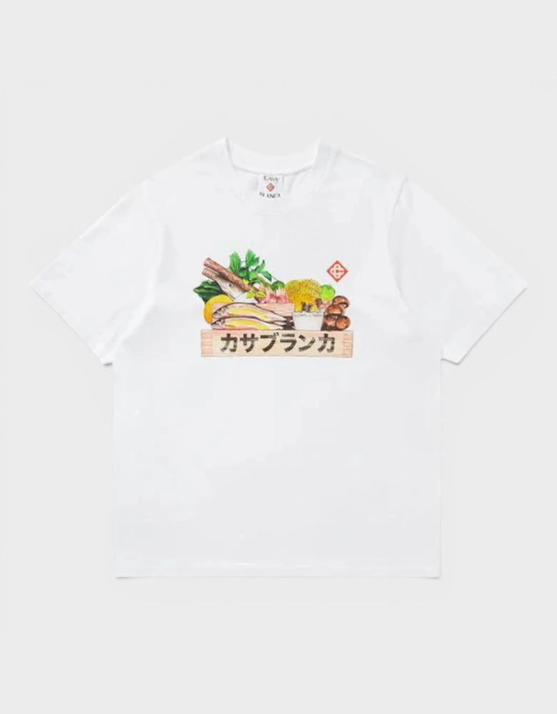 Ingredients Printed T-Shirt White