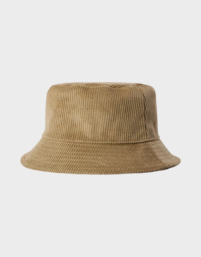 Corduroy Logo Bucket Hat Brown