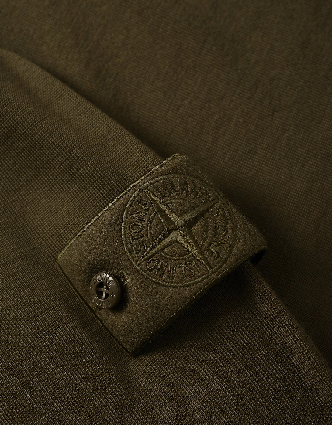 Ghost 5100076 Knitted Polo Green