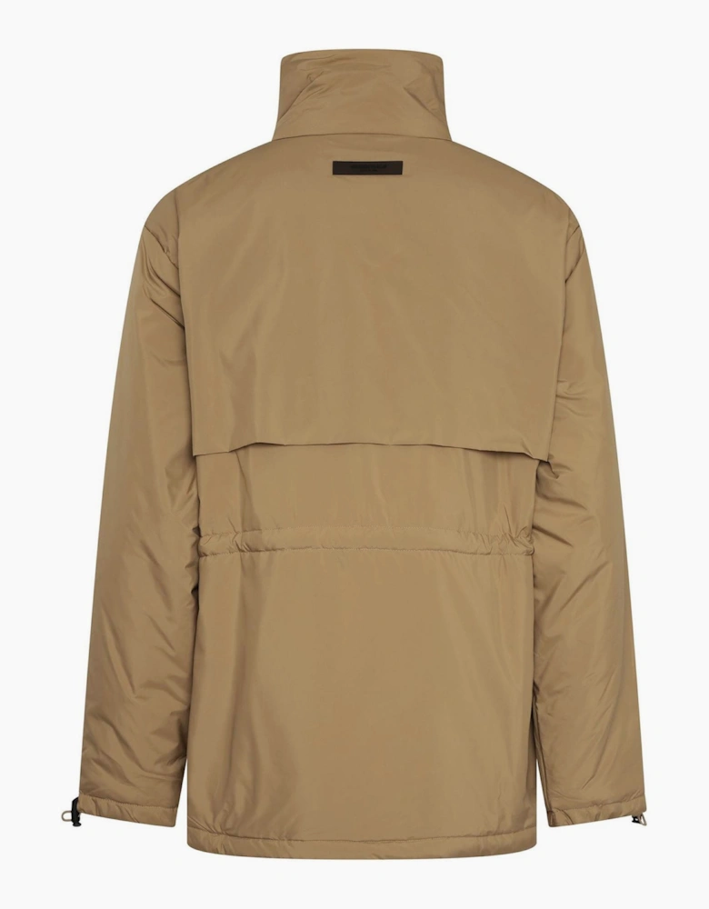 A.C Milan Ribbed Cuff Embroidered Varsity Jacket