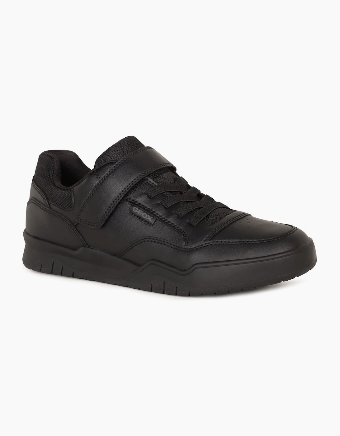 Geox Boys Black 'S J Perth School Shoes - Size: 6 (Older)/F (Standard) Kids