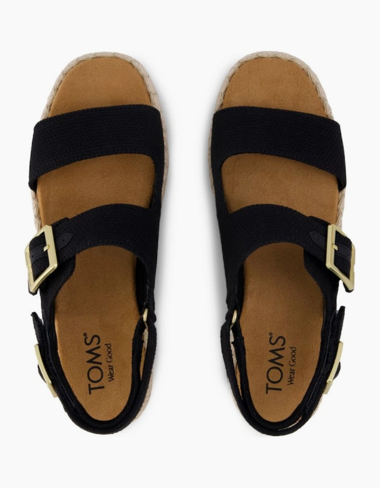 Giana Womens Flatform Sandals