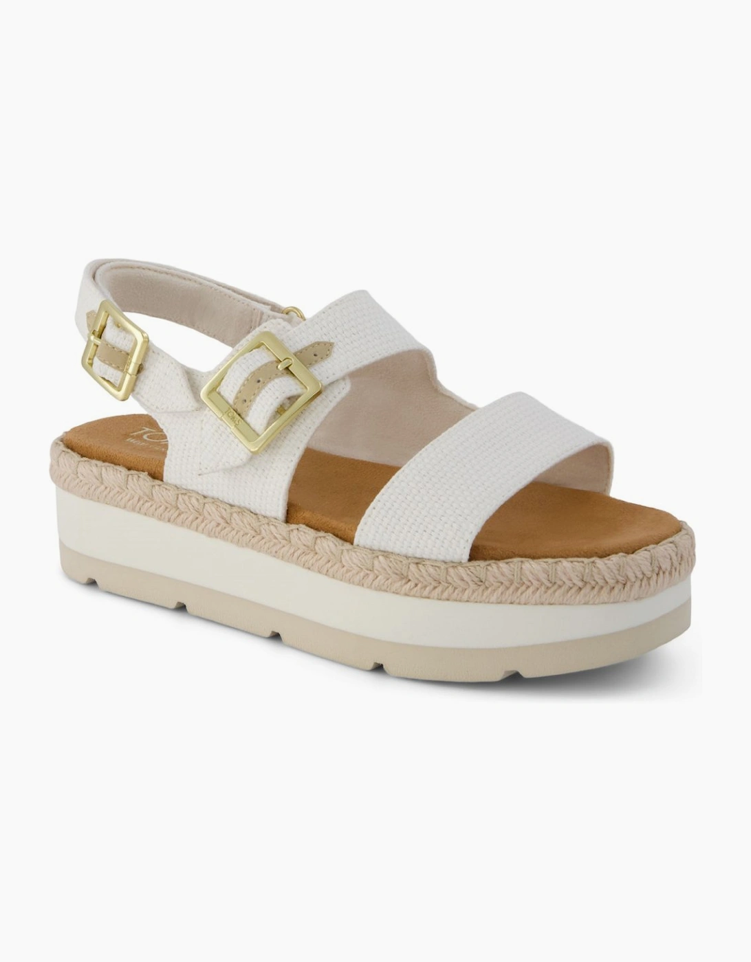 Giana Womens Flatform Sandals