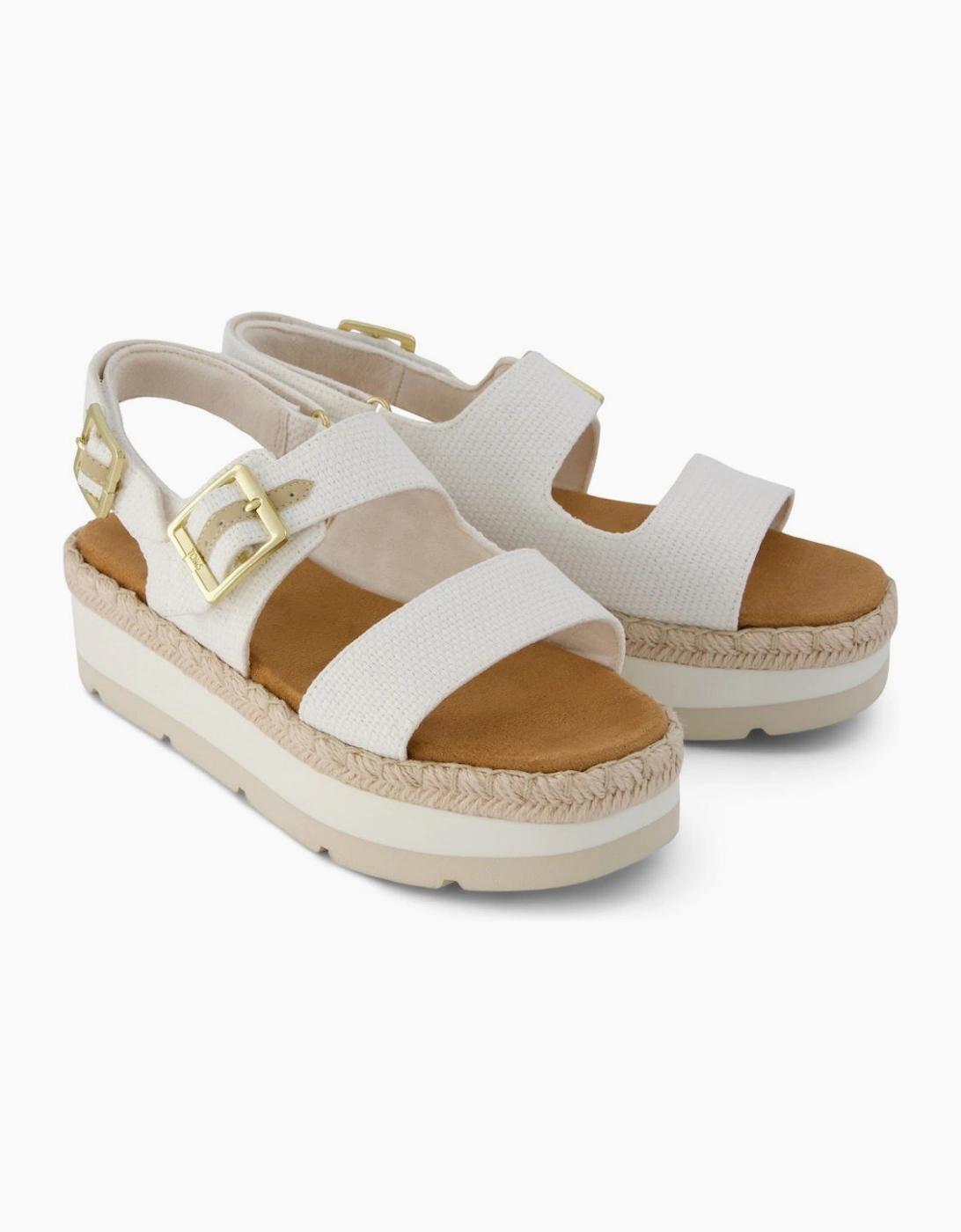 Giana Womens Flatform Sandals