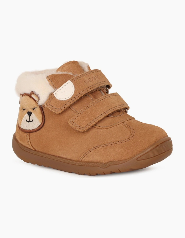 B Macchia Bear Girls Infant Boots