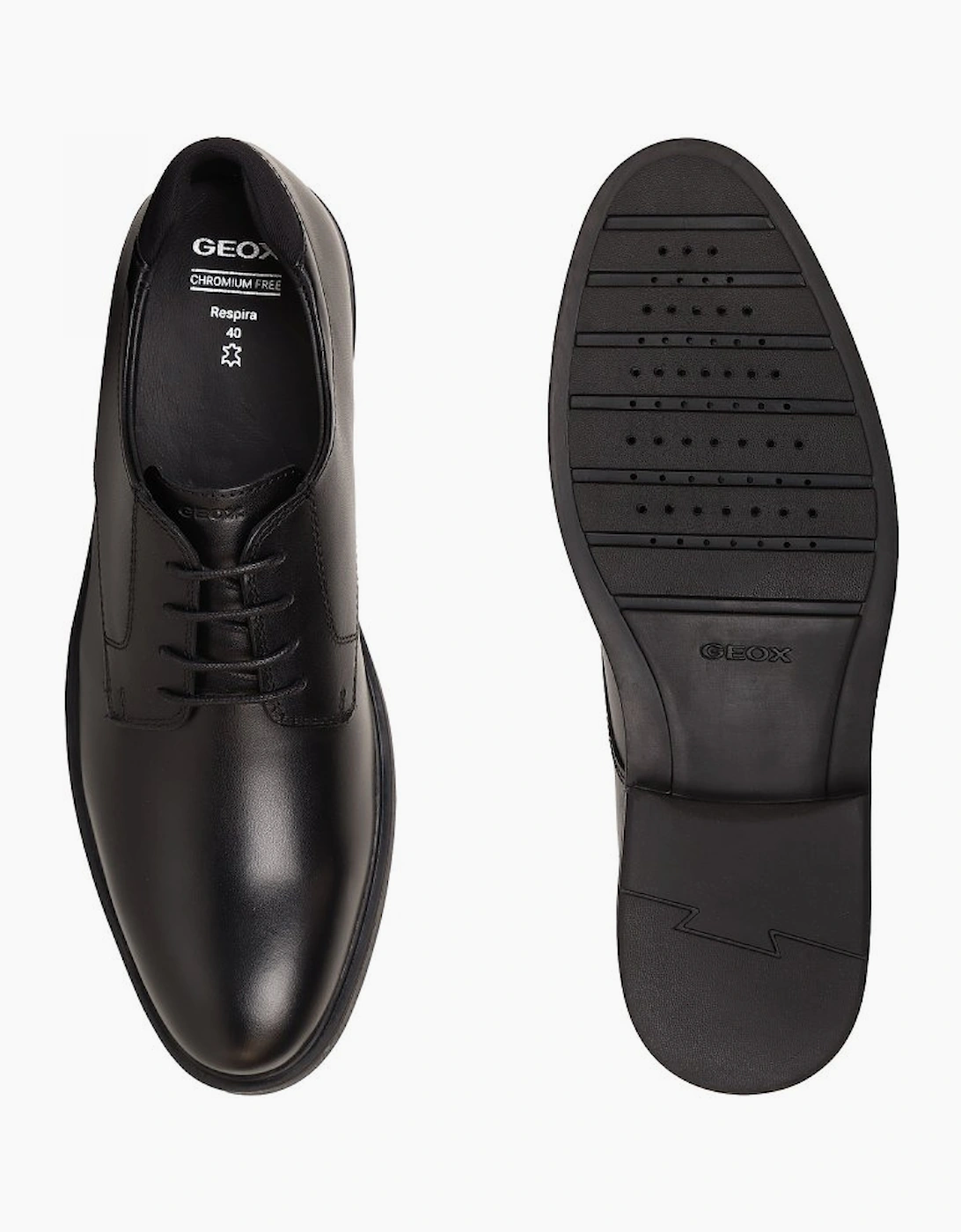Junior Zheeno Lace Boys School Shoes