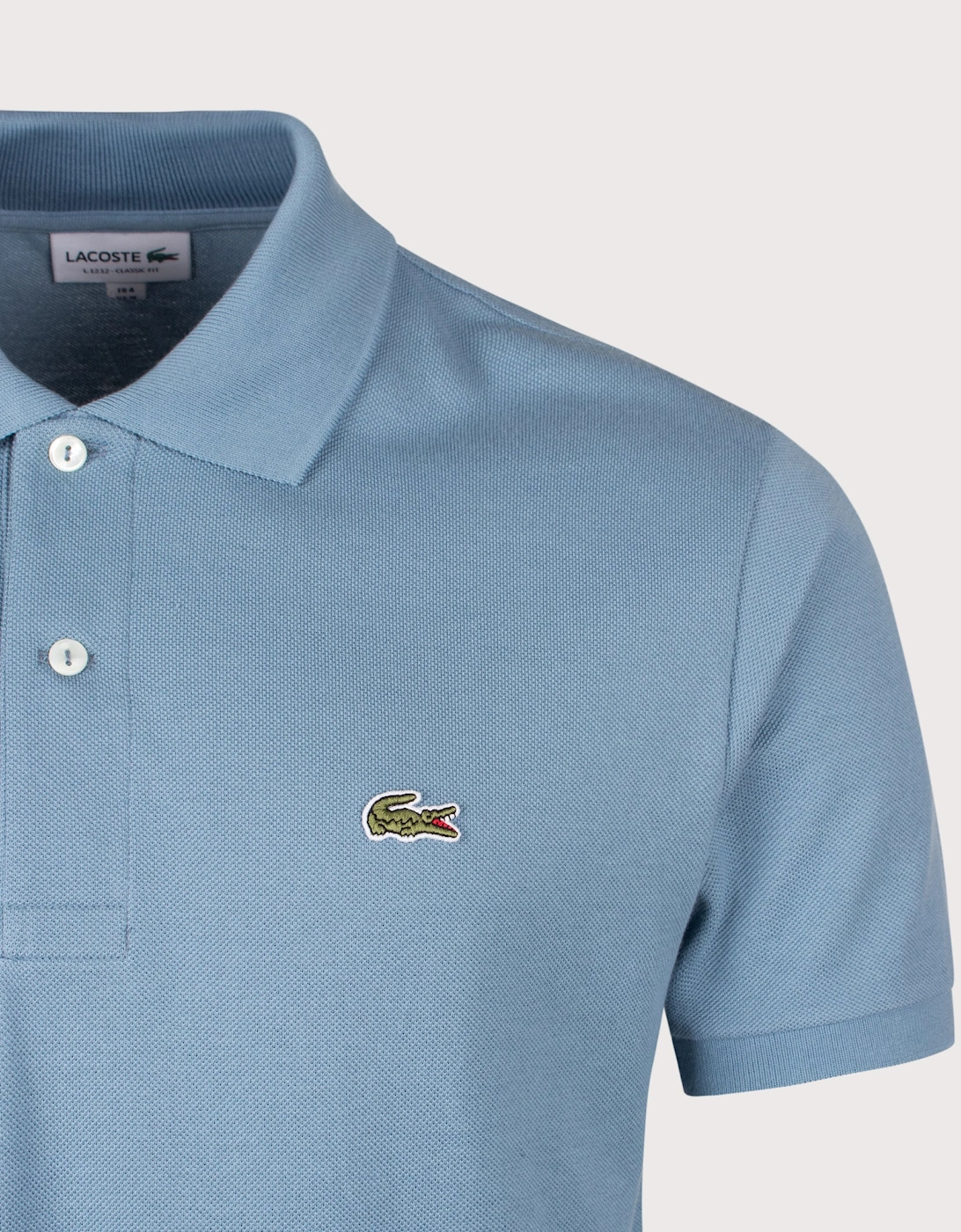 Classic Fit L1212 Croc Logo Polo Shirt