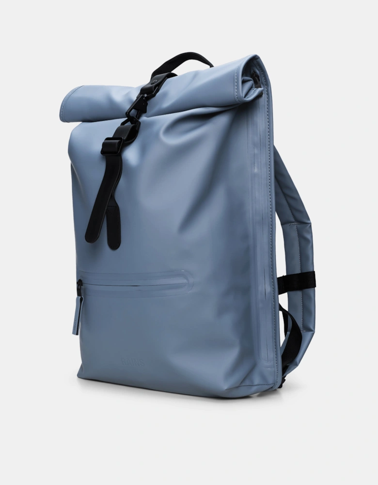 Rains Unisex Rolltop Rucksack - 172 Blue Dusk