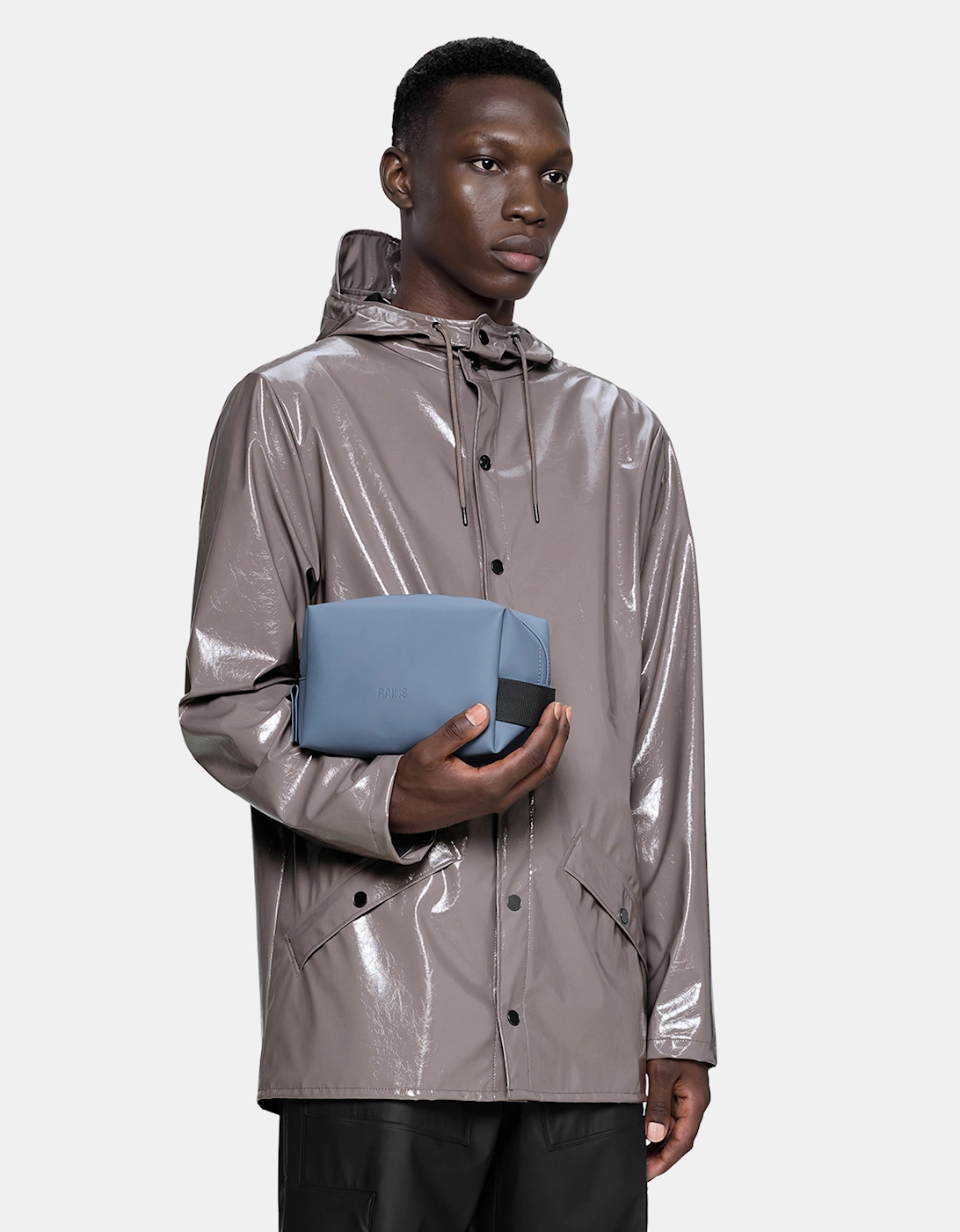 Rains Wash Bag Small - 172 Blue Dusk